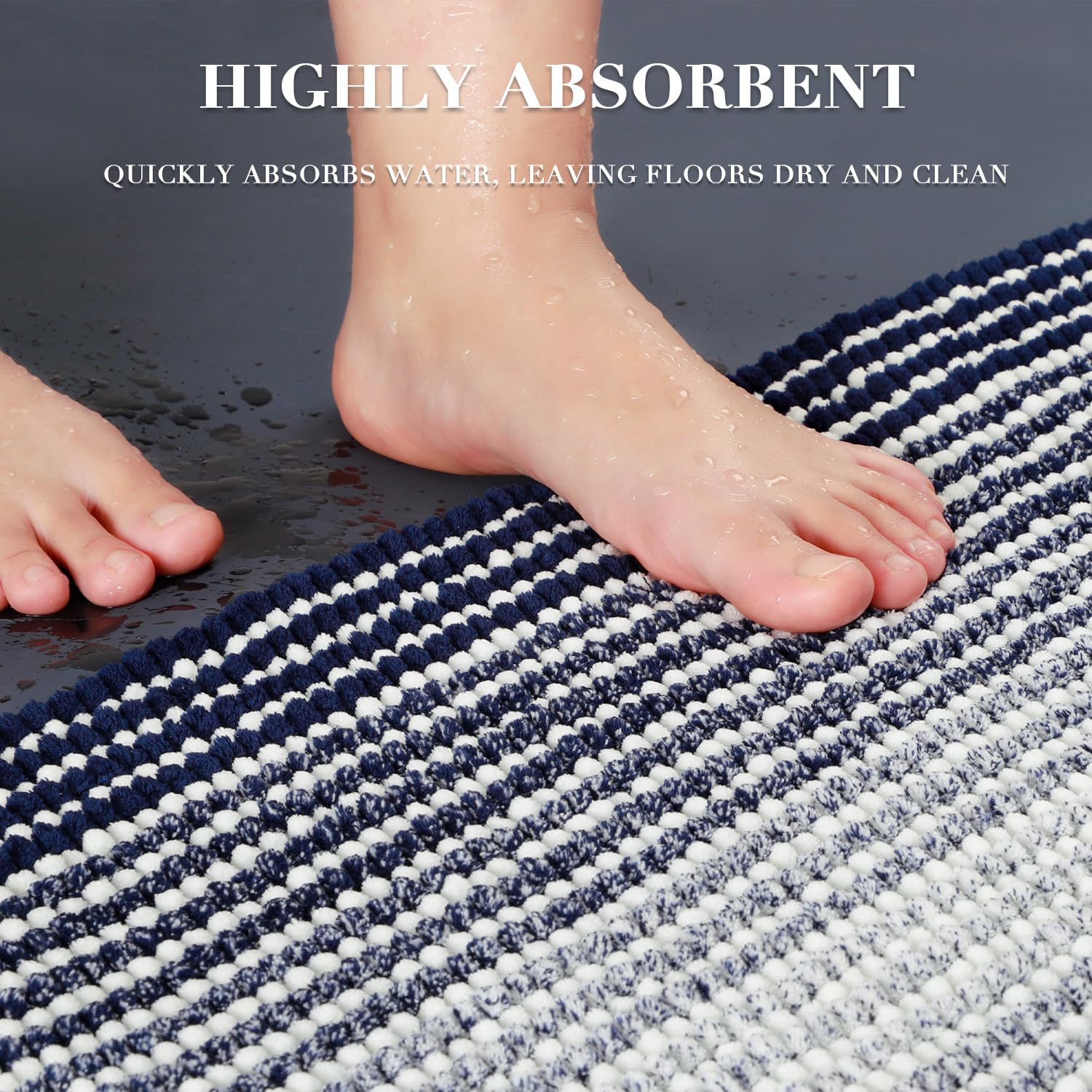 Amazon.com: BSICPRO Bathroom Rugs and Mats Sets, 2 Piece Thick